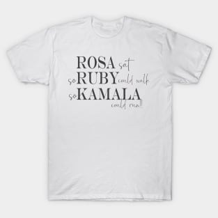 Kamala is black girl magic T-Shirt